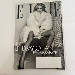 ELLE summer 2025 Issue NWT FEATURING Lindsey Lohan